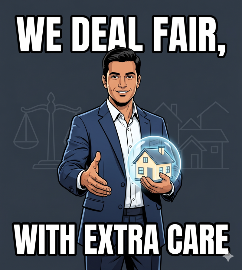 WE DEAL FAIR, WITH EXTRA CARE