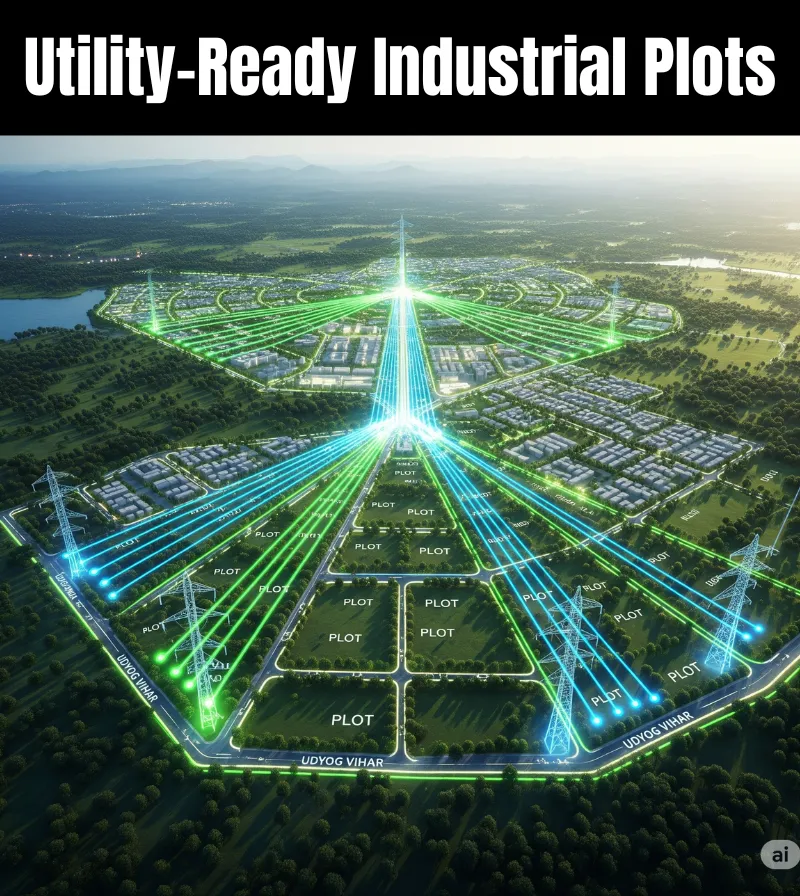 Utility-Ready Industrial Plots in IMT Manesar
