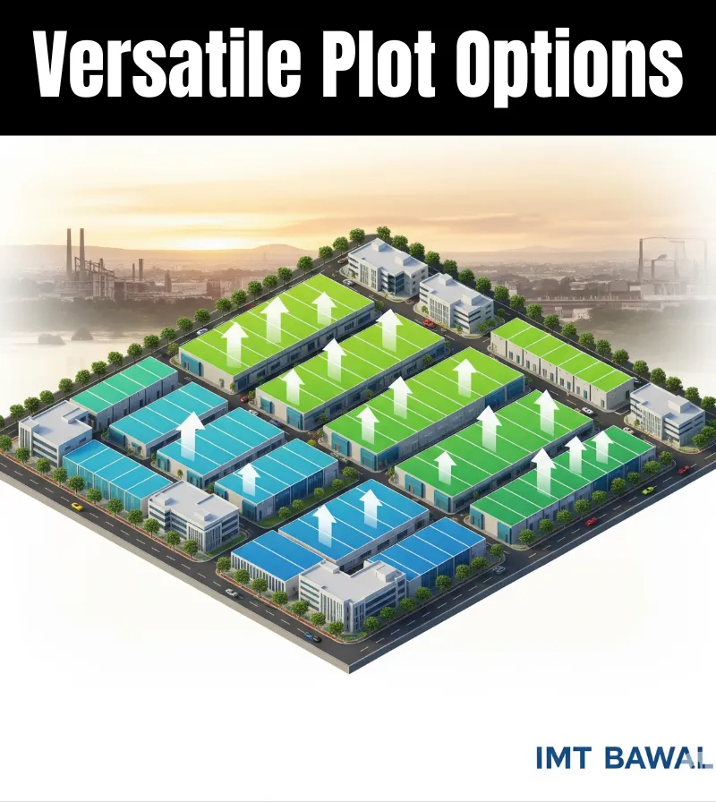 Versatile Plot Options in IMT Manesar