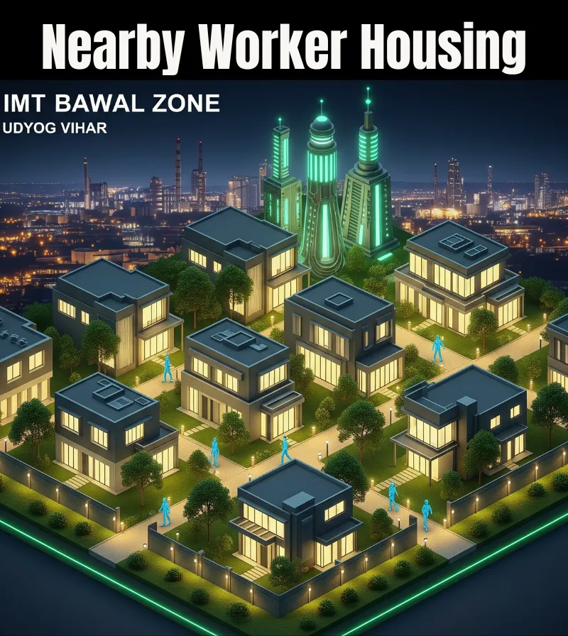 Nearby Worker Housing in IMT Bawal
