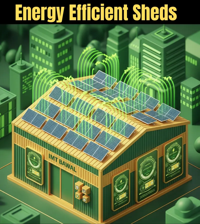 Energy Efficient Sheds in IMT Bawal