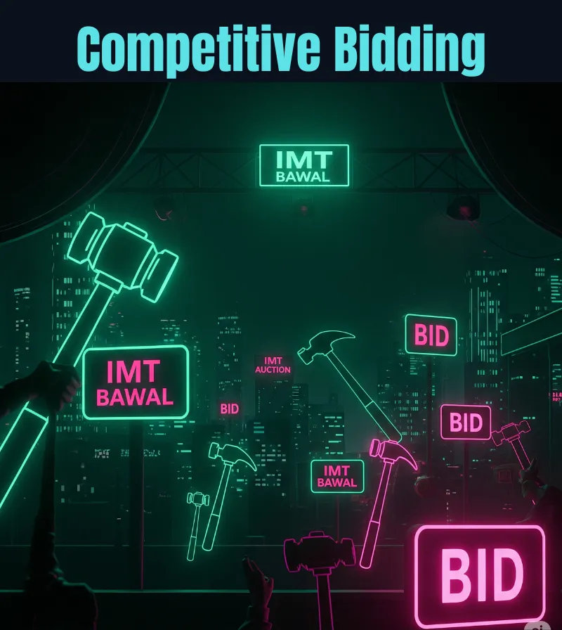 Competitive Bidding in IMT Bawal