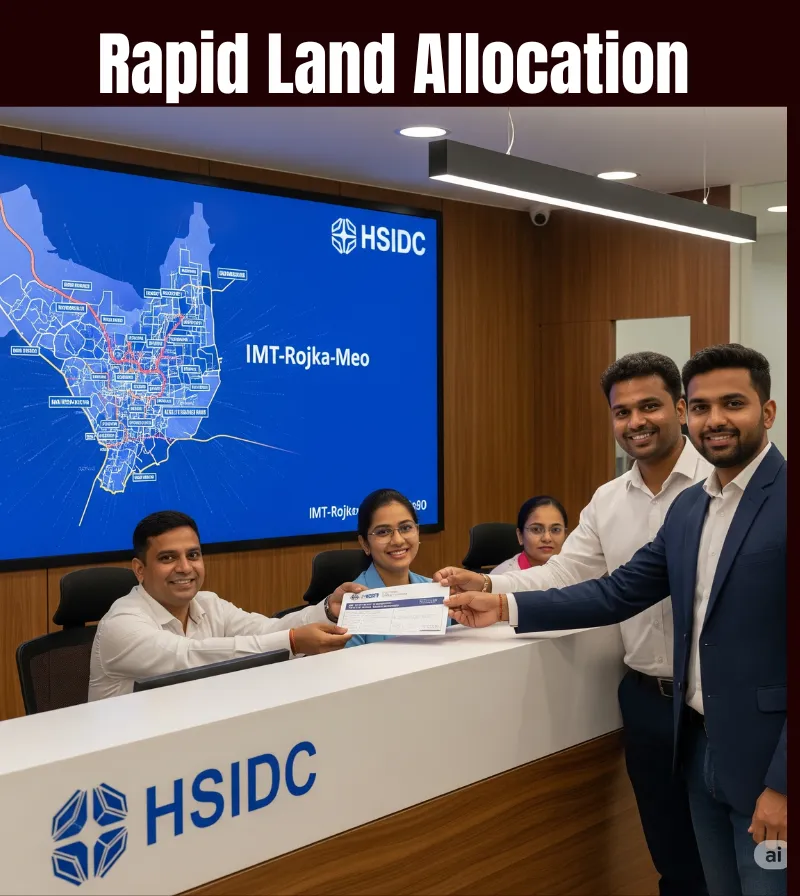 Rapid Land Allocation in IMT Rojka Meo