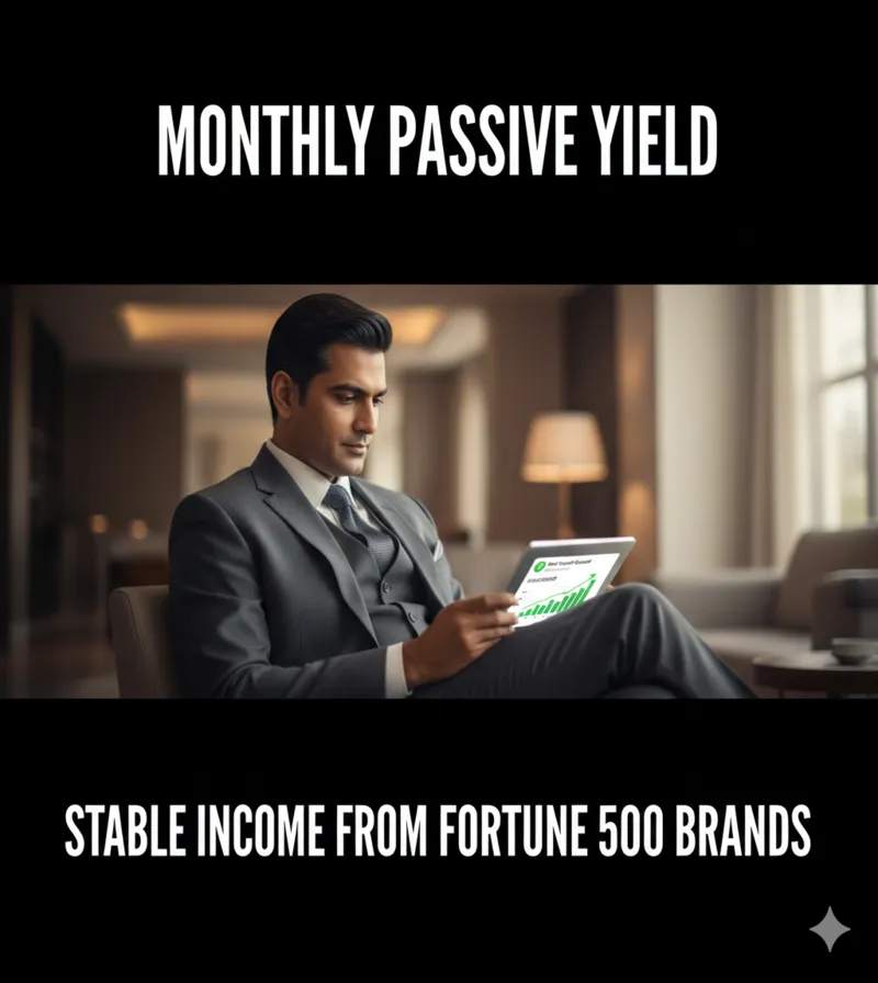MONTHLY PASSIVE YIELD in IMT Rojka Meo