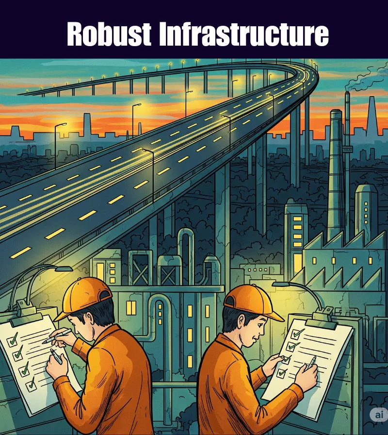 Robust Infrastructure in Pace City