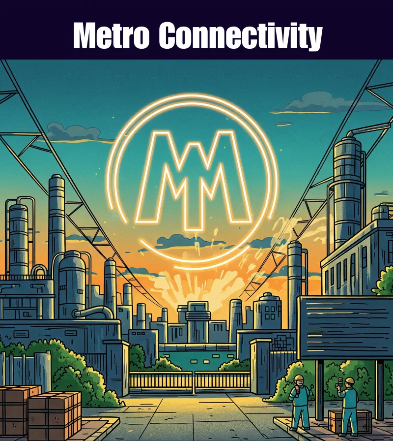 Metro Connectivity in Pace City