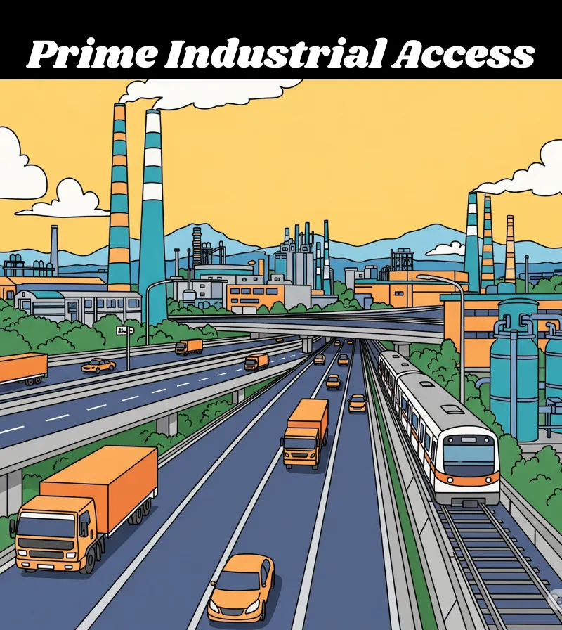 Prime Industrial Access in Pace City