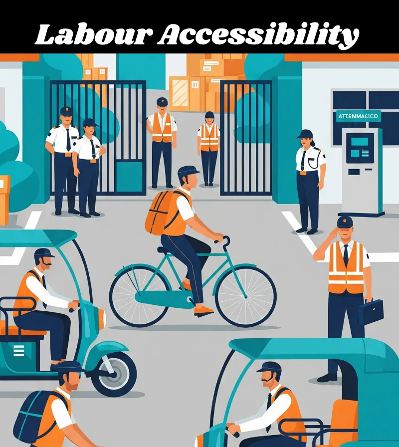 Labour Accessibility in Pace City