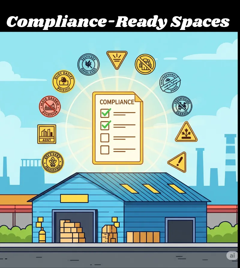 Compliance-Ready Spaces in Pace City