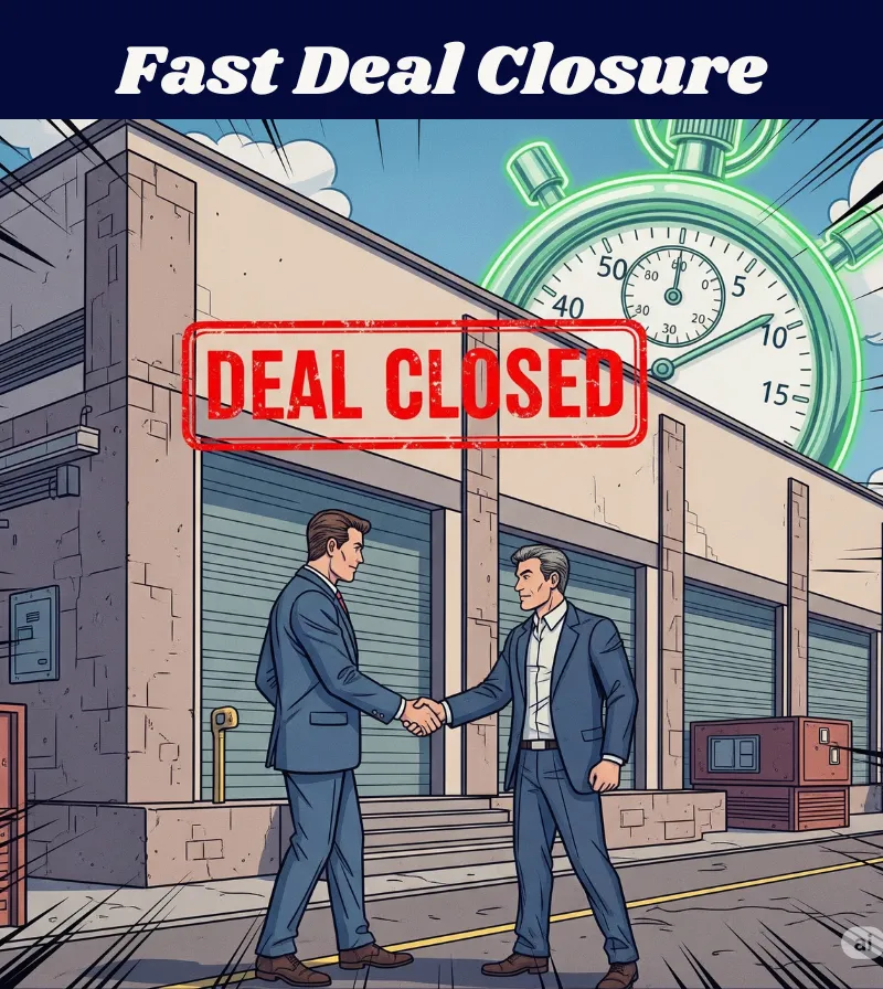Fast Deal Closure in Pace City