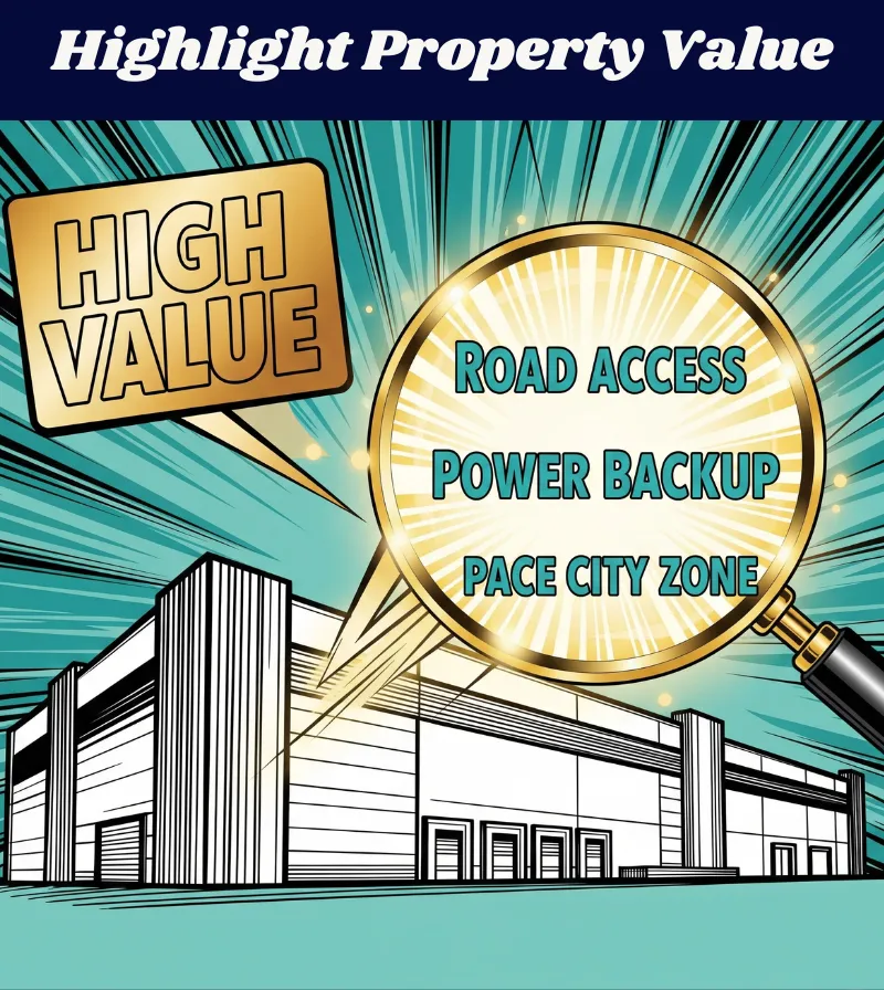Highlight Property Value in Pace City