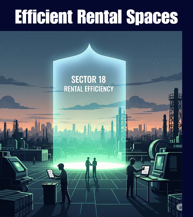 Efficient Rental Spaces in Sector18