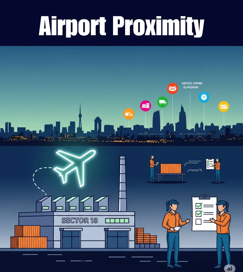 Airport Proximity in Sector18