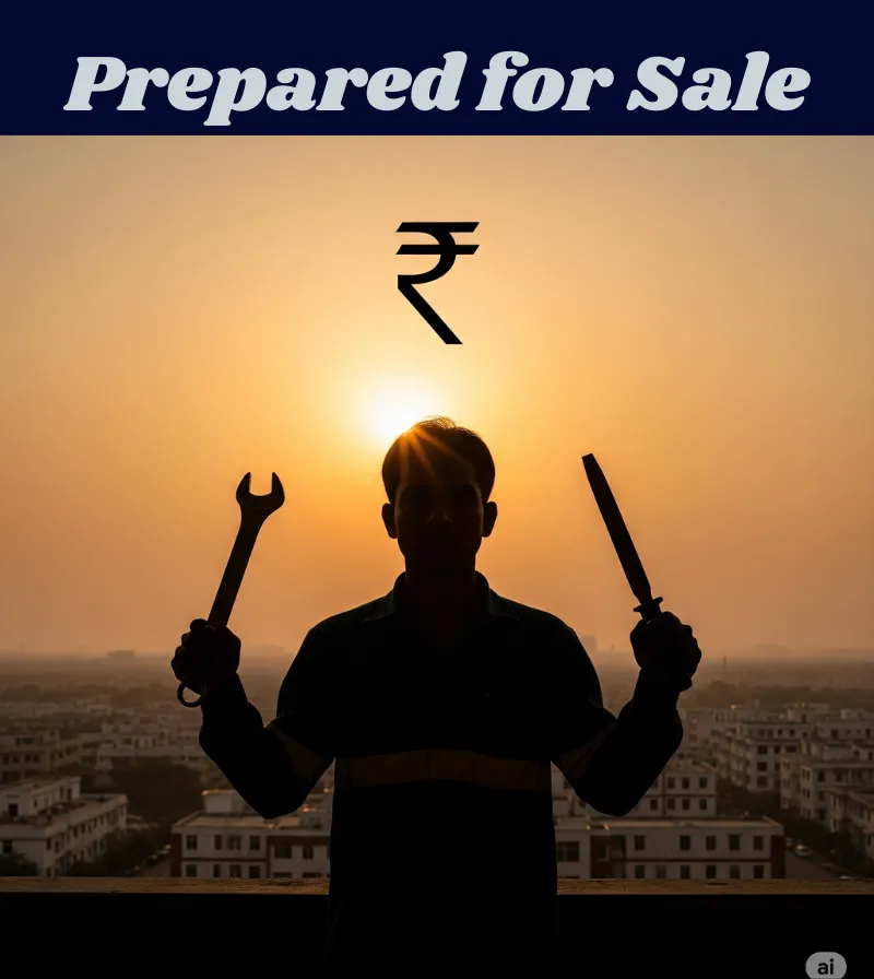 Prepped for Sale in Sector18
