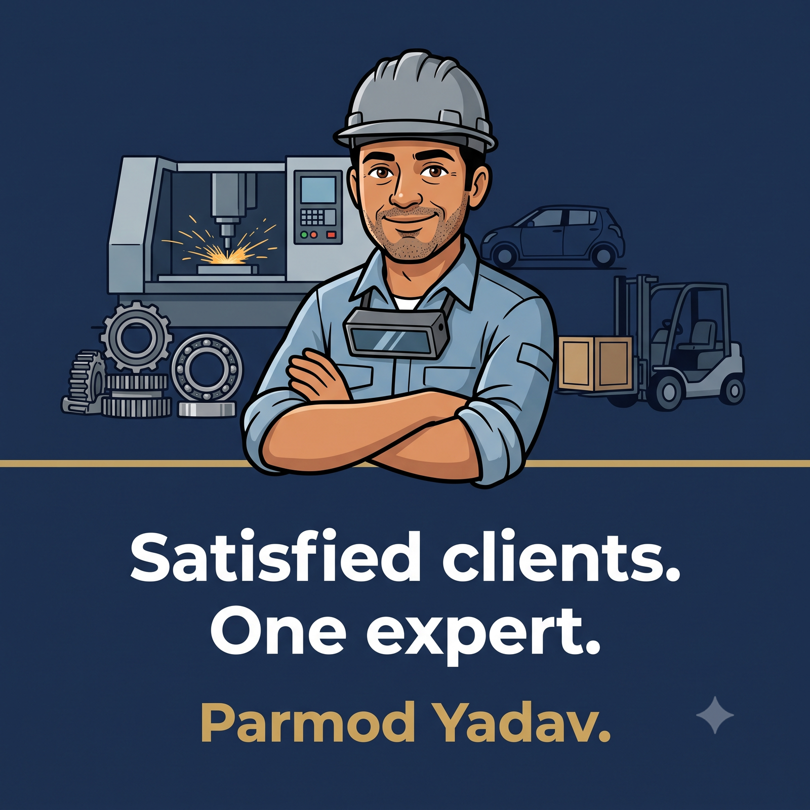 150+ auto units walked. One expert — Parmod Yadav