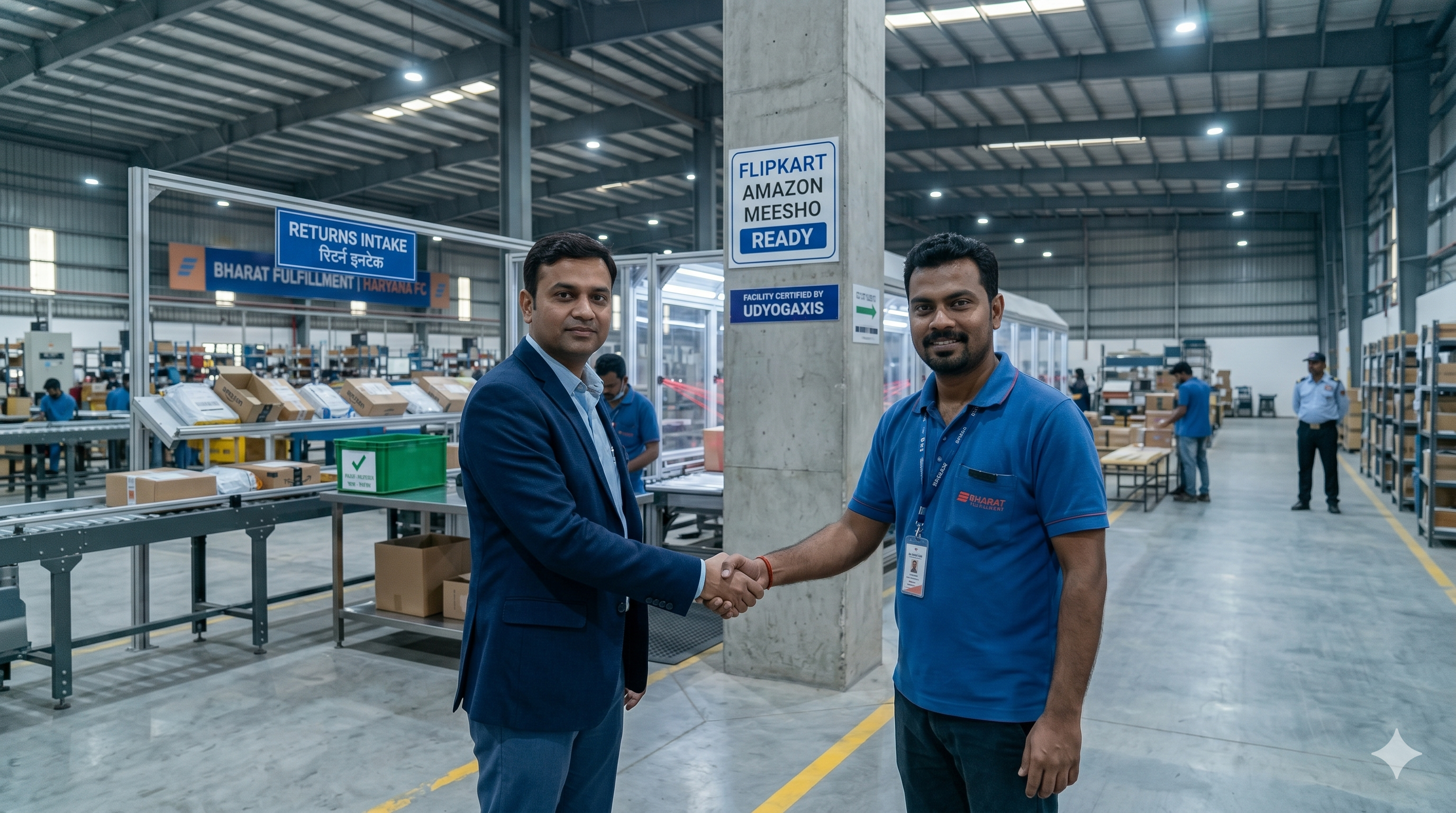 E‑commerce Partnership Handshake