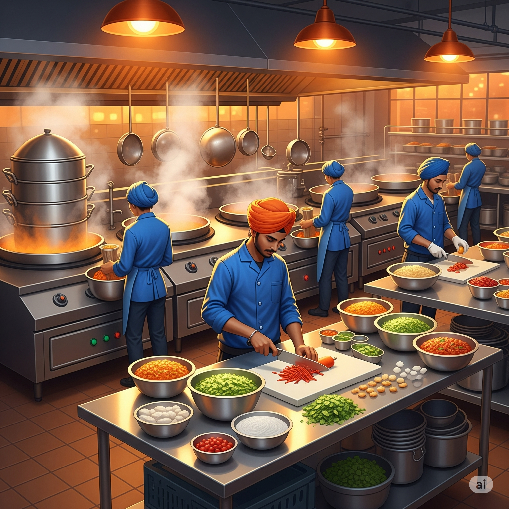 Industrial Kitchen & Thermal Processing