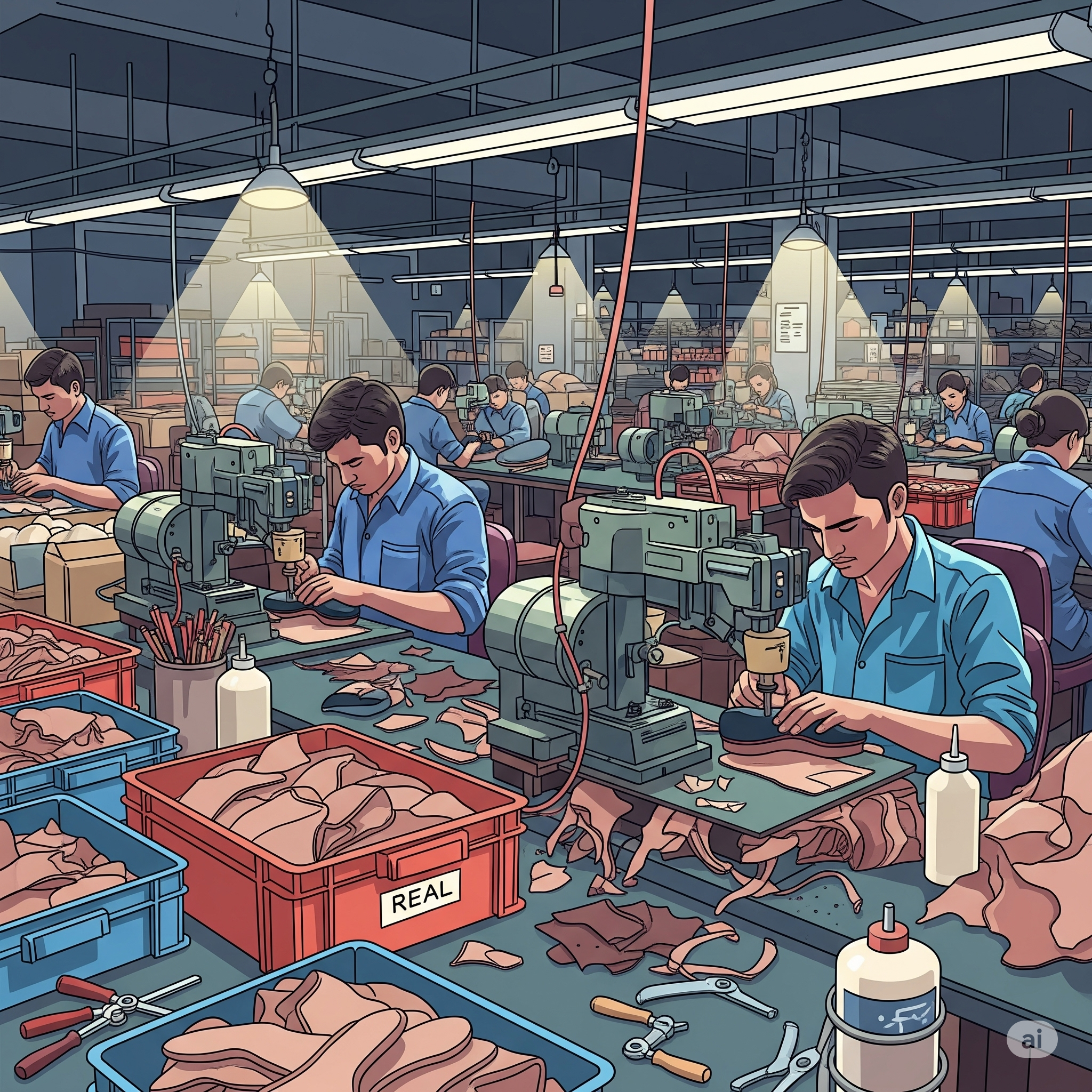 Buffing & Finishing Line