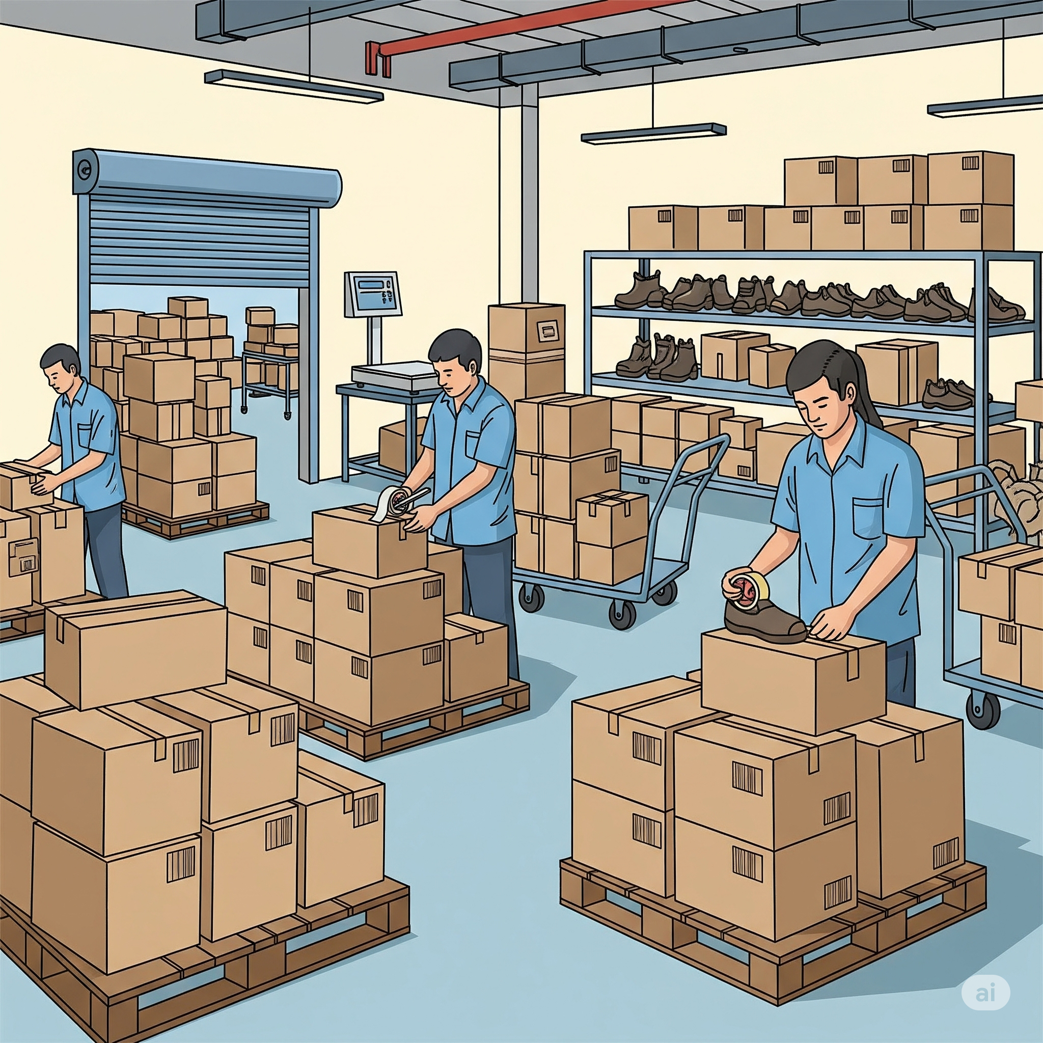 Packaging & Export Staging