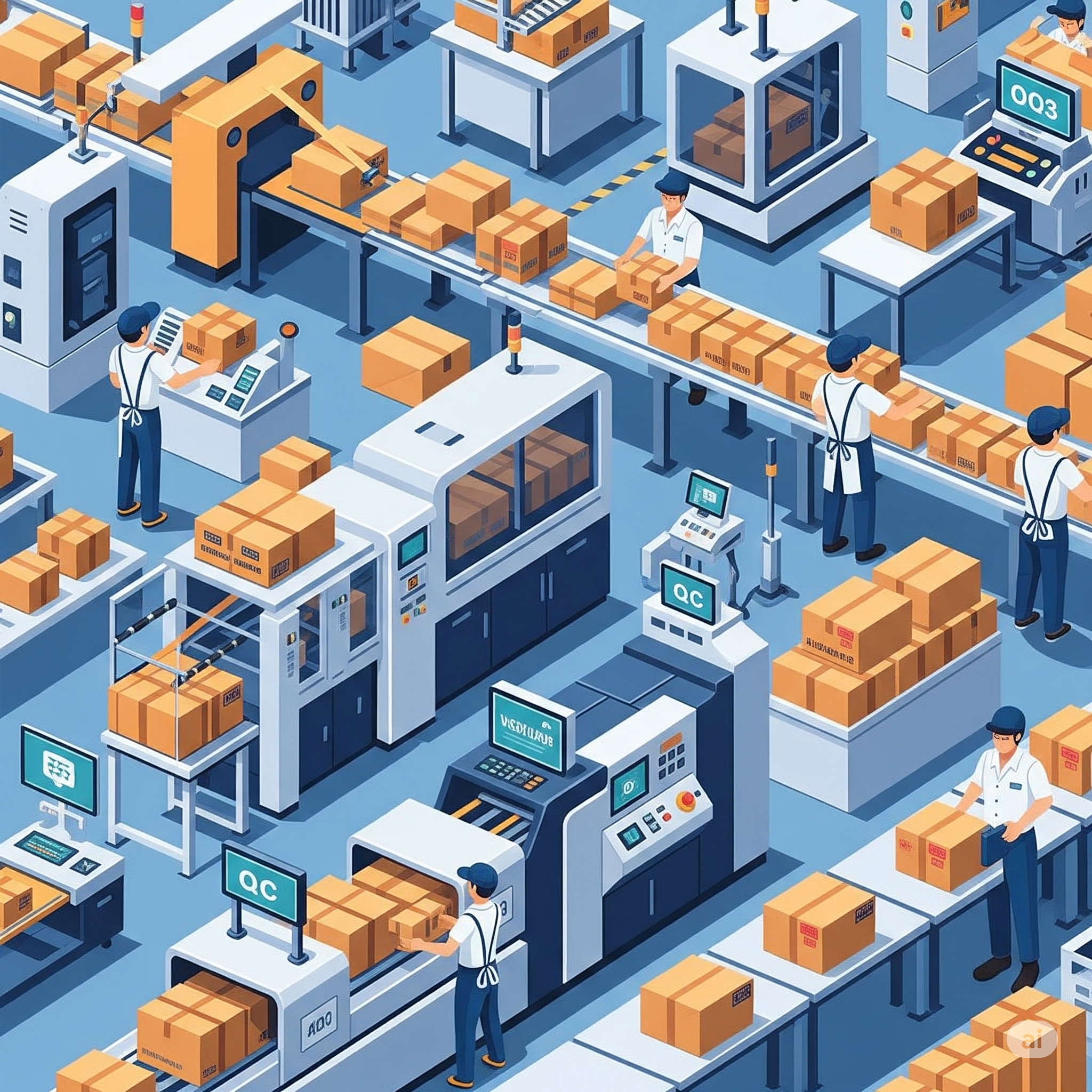 QA & Barcode Packing