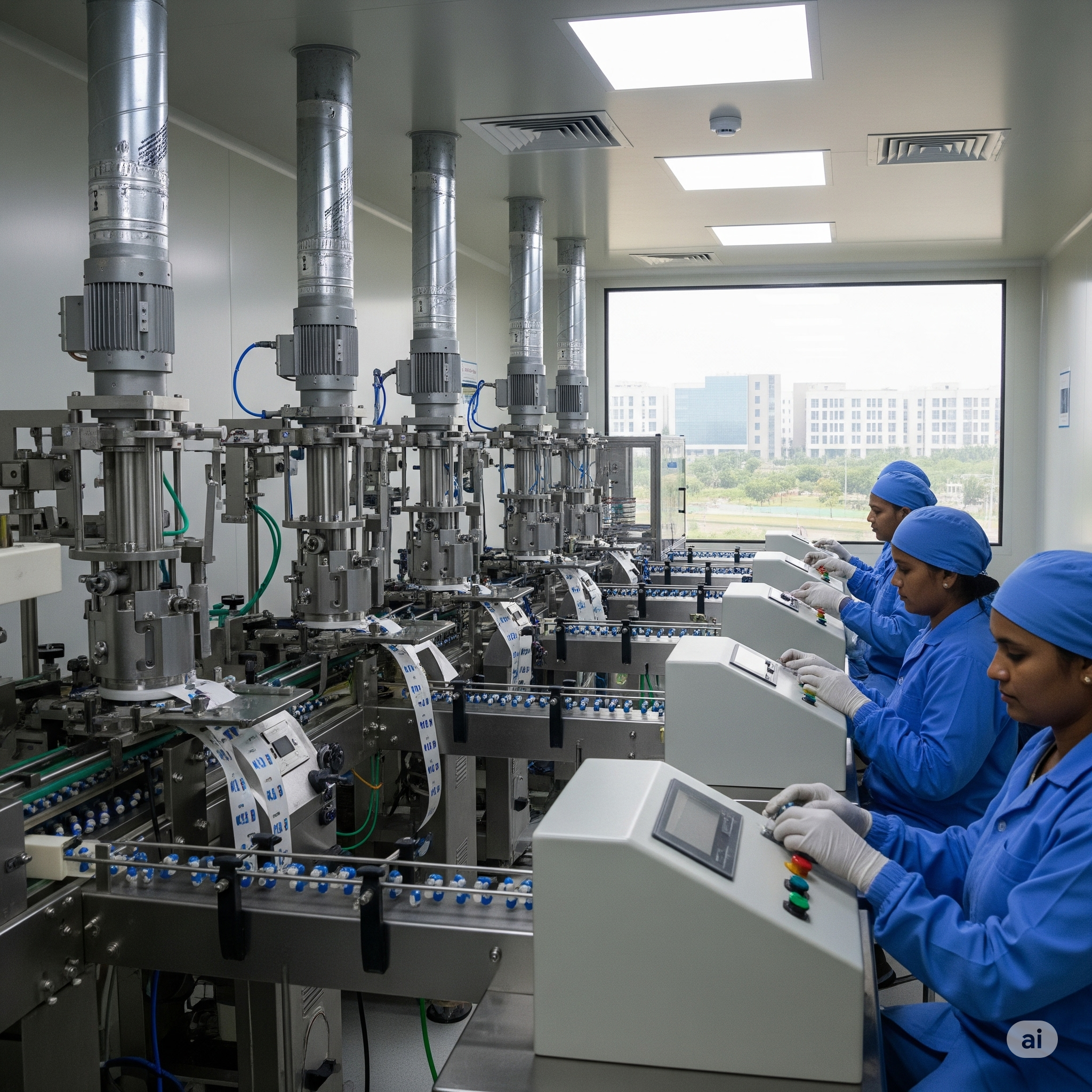 Automated Sterile Filling Line