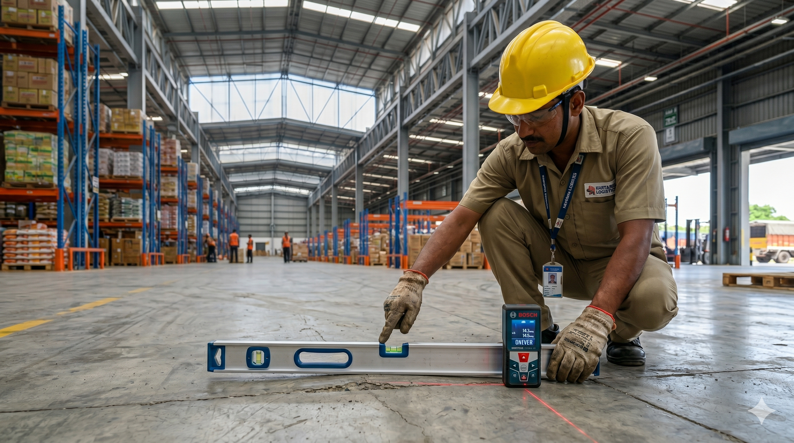 Warehouse Floor Flatness