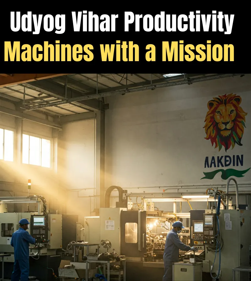 UdyogViharProductivity:MachineswithaMission