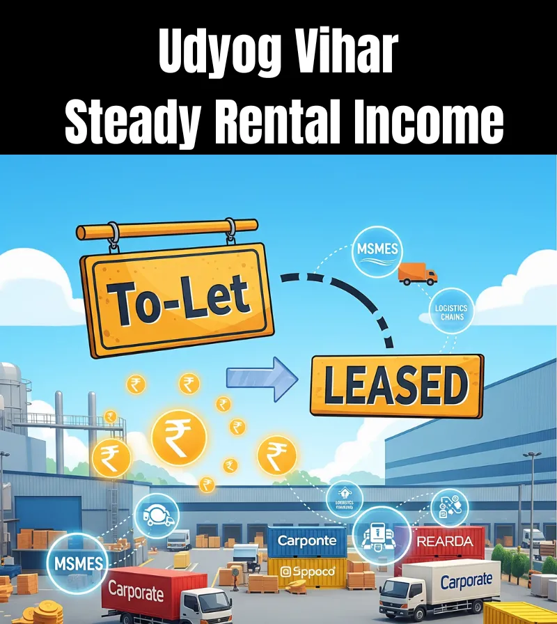 UdyogViharSteadyRentalIncome