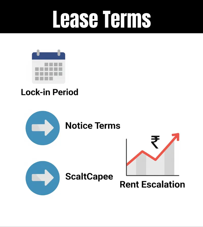 Lease Terms in Udyog Vihar