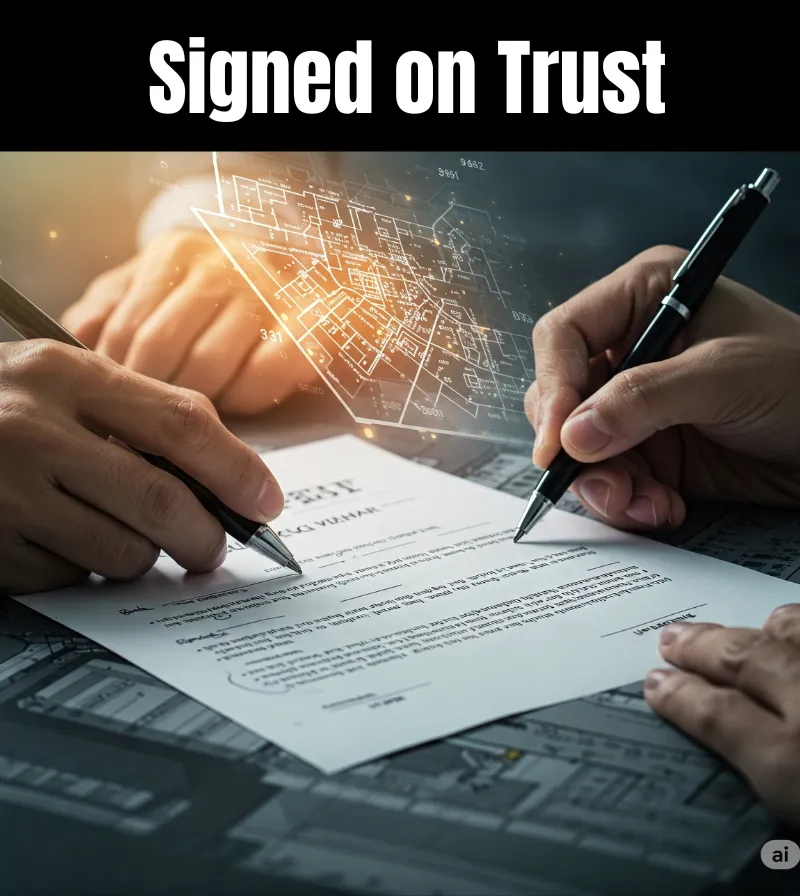 Signed on Trust in Udyog Vihar