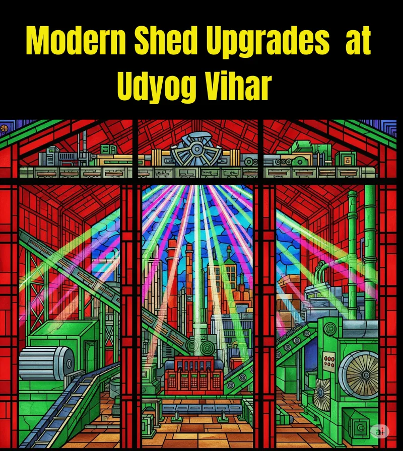 Modern Shed Upgrades at Udyog Vihar